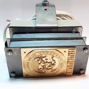 Клеймо большого размера на нагревателе НК 500